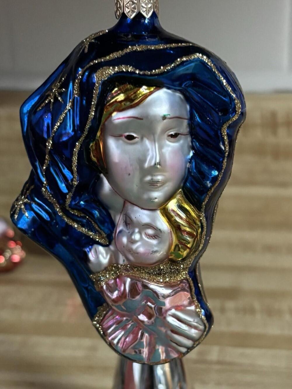 Kurt Adler Madonna Polonaise Collection Hand Blown